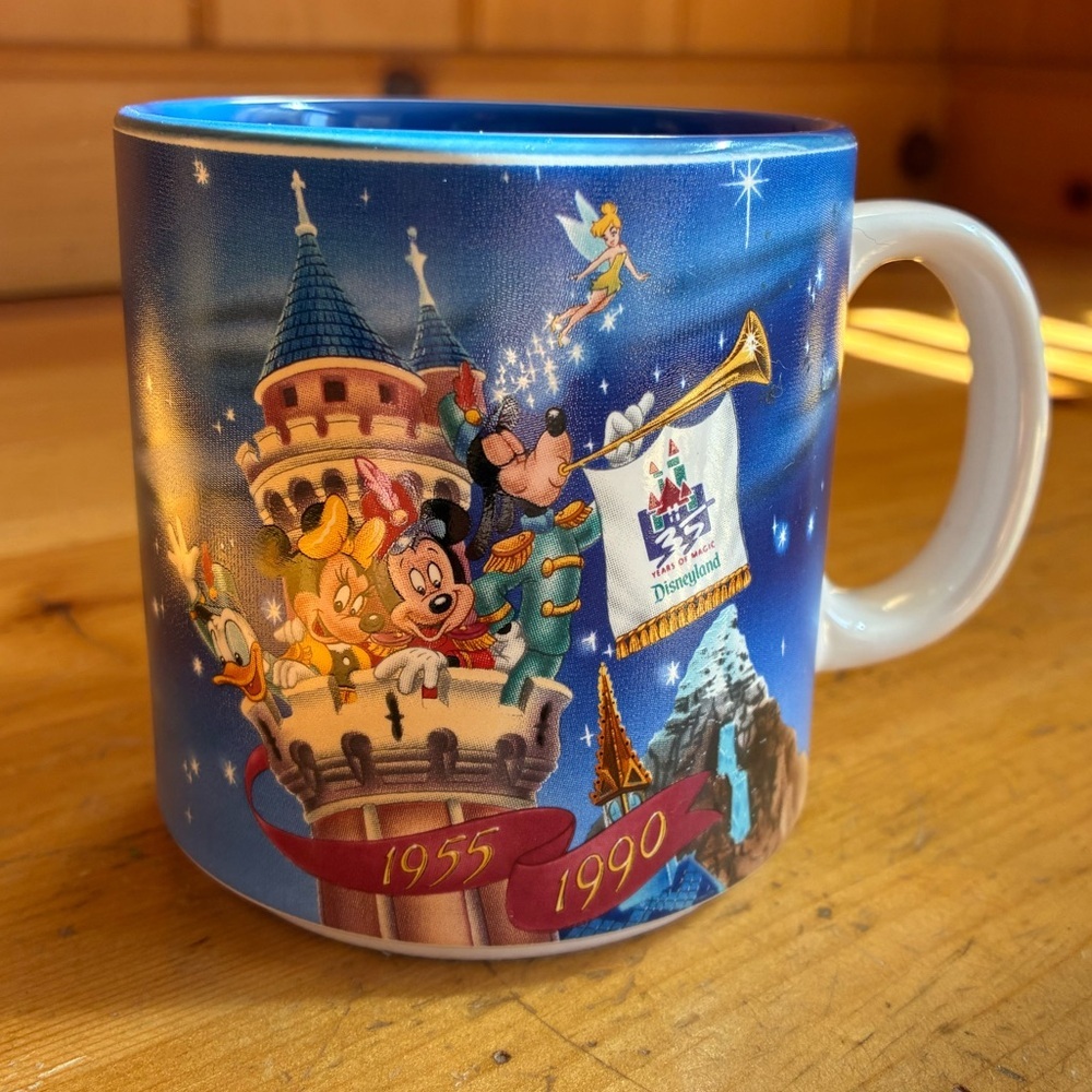 Disneyland 35th Anniversary Magical Blue Mug